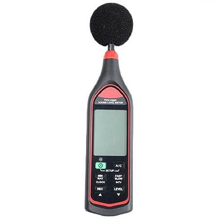 Misuratore Decibel Fonometro Digitale Portatile Misuratore Di Rumore Registrazione Dati USB Ad Alta Precisione
