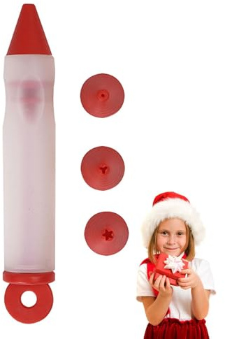 per decorazione della torta, matite al cioccolato per decorare | Silicone – Alimentari – Scrivere Penn di Consigli per le matite per pistaghe, crema per biscotti – Kit ennss per casette per