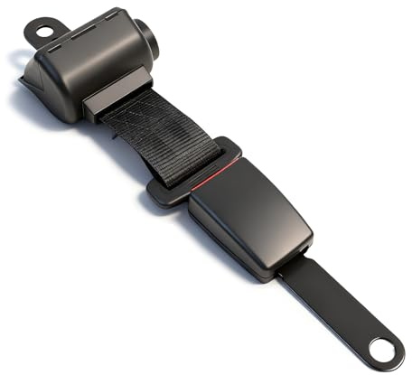 Generic Cintura di Sicurezza per Carrello Elevatore, Sostituzione Sedile Retrattile Regolabile per Trattore, Buona tenacità, Elevata Resistenza e Durata per Ingegneria e Giardinaggio