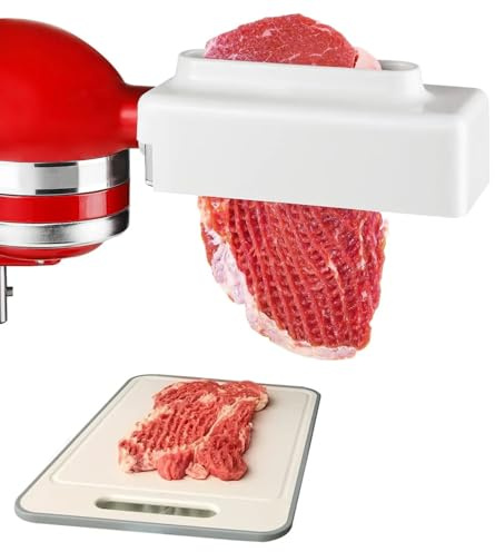 Stand Mixers Meat Tenderizer Attachment - Compatible with KitchenAid, Compatible with Cuisinart - Heavy-Duty Meat Tenderizing Tool