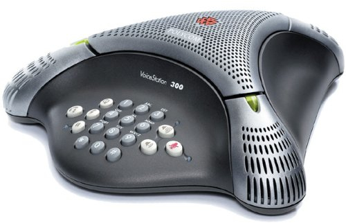 Polycom VoiceStation 300 Konferenztelefon, analog schwarz