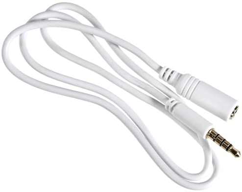 Goobay 62359 AUX Verlängerungskabel – Audiokabel – Verbindungskabel – Klinkenkabel – Klinke 3,5mm Stecker (4-Pin, Stereo) > Buchse 3,5 mm Stecker (4-Pin, Stereo)