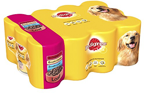PEDIGREE Meat Loaf Hunde Nassfutter Sortimentpackung - 12x400g