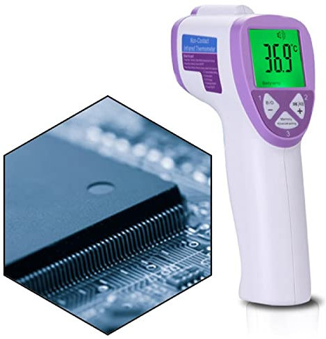THERMOMÈTRE INFRAROUGE NUMÉRIQUE THERMOMÈTRE DE TÊTE SANS CONTACT BÉBÉ FT1