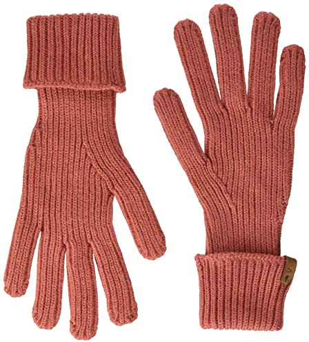 camel active Damen 308560/6G56 Strick-Handschuhe, Rust, S