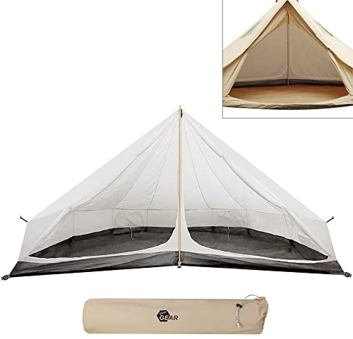 your GEAR Schlafkabine für Zelt Desert 8 Pro | Innenzelt für 4 Personen | Rundum Insektenschutz