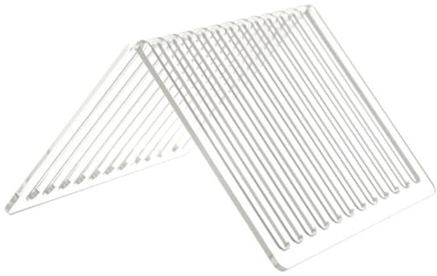 Alipis Acryl Ständer Vinyl Schallplatten Aufbewahrung Für Schreibtisch Stabiler Und Moderner Organizer Für Büro Wohnräume Und Schlafzimmer