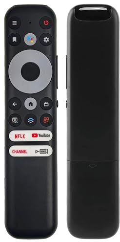 Universal for TCL Google TV Remote Control, Compatible with TCL 4K UHD HDR LED QLED QD-Mini LED Smart TVs (No Pairing Required)