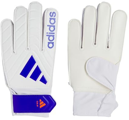 adidas Unisex Copa Club Kids Torwarthandschuhe White/Lucid Blue/Solar Red 6