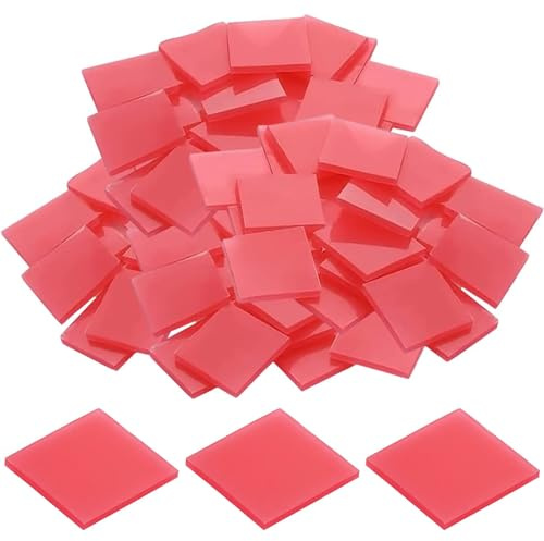 Binnan Arcilla para Pintar con Diamantes, Arcilla para Hacer Puntos de Cruz con Diamantes, Arcilla de Silicona para Diamantes, Arcilla de Pegamento para Pintura de Diamantes, 2 X 2 cm, 60pcs