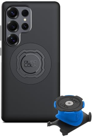 Quad Lock Vorbau-/Lenker-Handyhalterungs-Set mit MAG-Handyhülle für Samsung Galaxy S25 Ultra