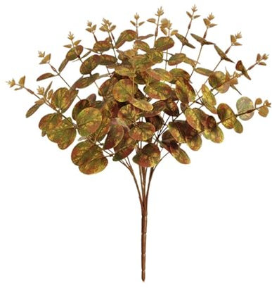 Künstliche grüne Pflanze, künstliche Eukalyptusblätter, Zweige für Hochzeit, Party, Kunstblumenarrangement, Blumenstrauß, Heim- und Gartendekoration
