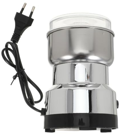 Molinillo de Eléctrico de Acero Inoxidable Café para Granos y Hogar | Uso en Cocinas Domésticas, Fácil de Operar y Limpiar, Apto para Café y Materiales Medicinales