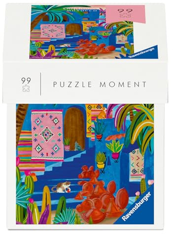 Ravensburger Puzzle Moment 12001775 - Marokko - Kompaktes 99 Teile Puzzle, ideal zur Entspannung und als kreative Auszeit vom Alltag, für Puzzle-Freunde ab 12 Jahren