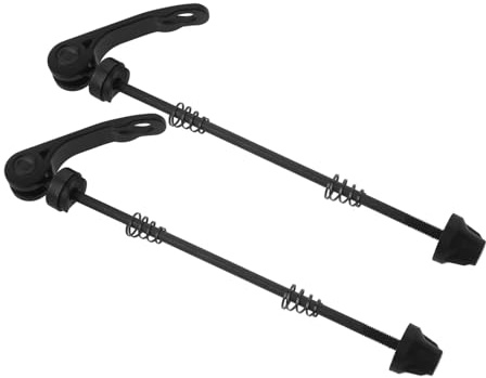 Supvox Schnellspanner mit Federn aus Legierung Fahrrad Sicherer Verriegelungsspieß für Mountainbike und Bike Praktisches Outdoor Zubehör