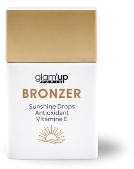 Glam'Up Paris - Bronzer - Sunshine Drops - Gouttes de Soleil - Antioxidant - à la Vitamine E - 30 ml