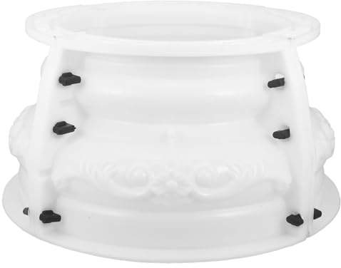 Gatuida Stampo per Colonna Romana Base in Cemento Mold per Decorazioni Romaniche Fai da Te Facile da Pulire e Compatibile con Calcestruzzo per Restauro e Costruzioni Storiche
