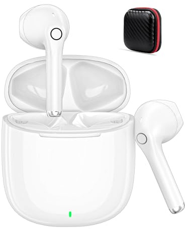 Cuffie senza fili per Samsung S26 Ultra A57 A37 A17 A16 A56 A36 Pixel 10a 9 | in Ear Cuffie Bluetooth 5.3 con microfono Wireless USB C Cuffie Sport con Touch Control per iPhone 17 16e 16 15 Pro Max Plus