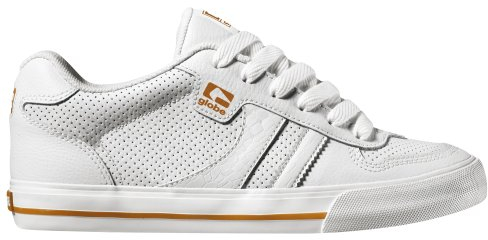 Globe Encore 2 GBENCO2, Herren Sportschuhe - Skateboarding, weiss, (white/ caramello 11016), EU 46, (US 11.5), (UK 10.5)