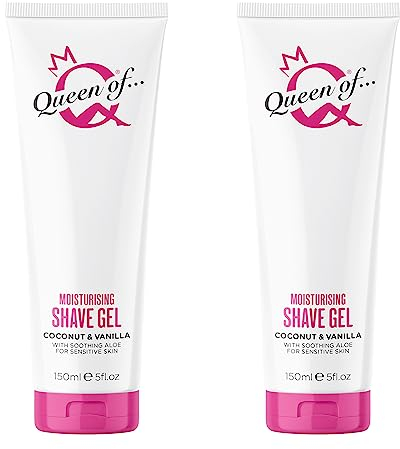Ladies Shave Gel 150ml TWIN-PACK from Queen of Shaves Ooh la la!