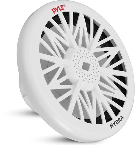 Pyle PLMRW10 10 inch 500W 4Ohm Marine Subwoofer - White