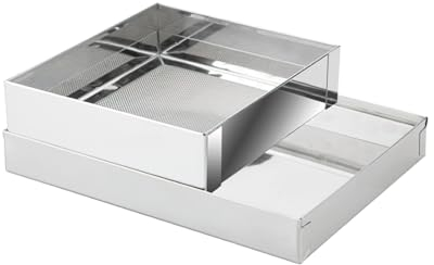 IBILI 718300 - Harinero inox 25x20x12 cm