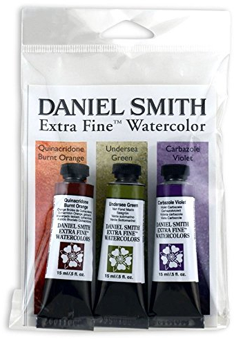 Daniel Smith (Multicolor 285250077 Extra Fine Secondary Watercolour Set, 3 Tubes, 15ml