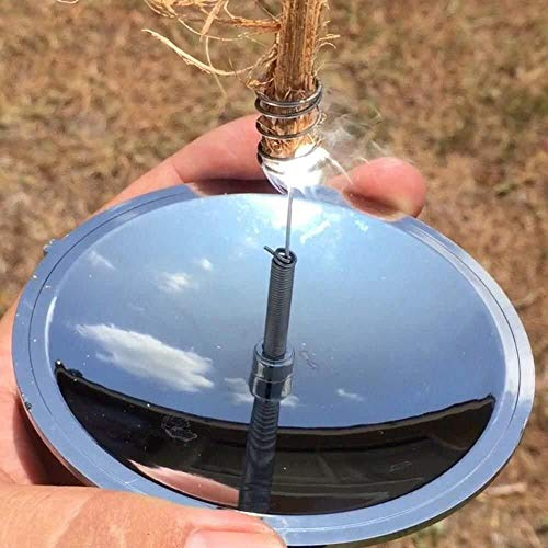 MY Outdoor Survival Solar Lighter Catches Fire, Outdoor Camping Hiking Emergency Equipment