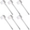 Angoily 6pcs External Corner Trowel - Stainless Steel 90 Degree Right Angle Outer and Inner Corner Tools for Wall Plastering and Building Supplies
