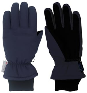 maximo Kids-Thermofingerhandschuhe Strickbündchen, Gummischlaufe, Ökotex
