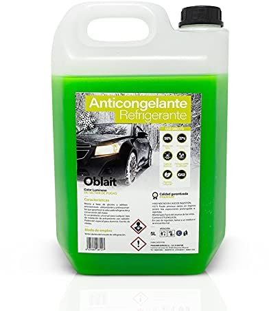 MUNTRADE Kühlerfrostschutz G12+ bis -37º 5 Liter | Kühlflüssigkeit Auto 50% Organic Long Life