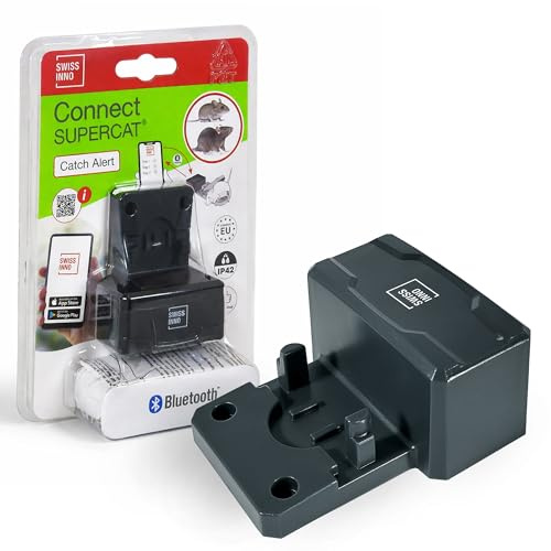 SWISSINNO Catch Alert Connect Bluetooth Fällsensor för Mus- och Råttfällor
