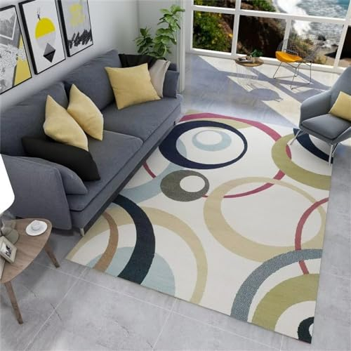 RUGMRZ Outdoor Teppich Balkon Fleckenresistent, schmutzabweisend und waschbar Teppich vorzimmer Teppich auslegeware Teppich nach mass200X350cm