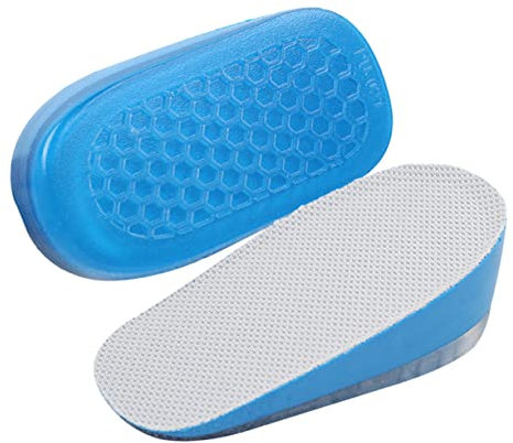 KOMBIUDA Schuherhöhung Aus Gel Und Pu Atmungsaktive Halbsohlen Kein Fußpflegeschutz s Für Schuhkomfort Und Haltungskorrektur