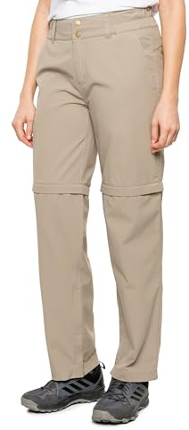 Insect Shield Women's Elements Lite Convertible Pant, Size 12 Khaki