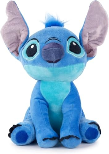 Ferro Stars Plüschtier Kompatibel mit Angel,Engel,Stitch mit Ohren mit Herzmuster plüsh Kuscheltier Plush ab den ersten Lebensmonaten geeignet (Stitch 20cm)