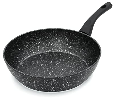Blackmoor 66199 Classic 28cm Non Stick Sauté Pan/Deep Sided Induction Frying Pan/Cool Touch Handle/Suitable for Induction, Electric and Gas Hobs/Black Colour