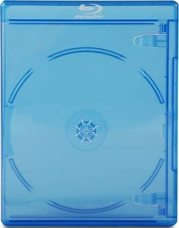10 x Viva Elite enkla Bluray skivfodral med ett 11 mm ryggrad häfte klämmor och en yttre ärm för att hålla konstverk inlägg.