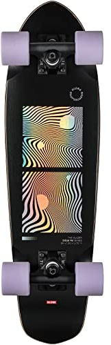Globe Blazer Complete Skateboard,Black/Purple,26 L x 7.25 W - 13.75 WB