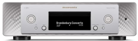 Marantz CD 50n Lecteur CD numérique haute résolution (argenté)