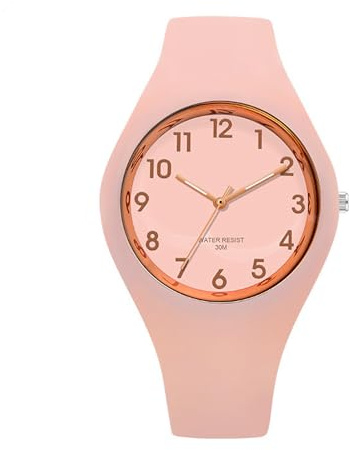 BIEWO Uhren für junge Frauen, Lady Jelly Serie, Sport-Silikonarmband, elektronische Sipmle Krankenschwester, Quarz-Armbanduhr