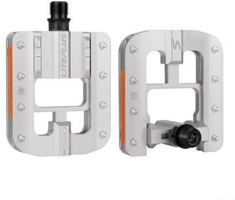 1 Paar Pedale Klapppedale aus Aluminiumlegierung (schwarz)