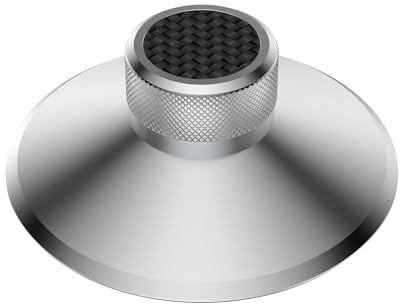 Vinylskivans vikt LP-vinylskivspelare metall-skivstabilisator skivvikt med mjuk golvstoppning stabiliseringshastighet för skivspelare (LP120S)