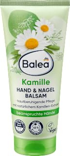 Baume à mains et ongles en camomille, 100 ml - Marque DM Allemagne - Compatible avec balea - Hand- und Nagelbalsam Kamille, 100 ml