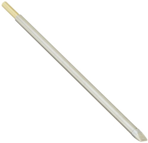 Metcal STTC-117 STTC Series Soldering Cartridge for Most Standard Applications, 775°F Maximum Tip Temperature, Large Chisel, 5.0mm Tip Size, 7.6mm Tip Length