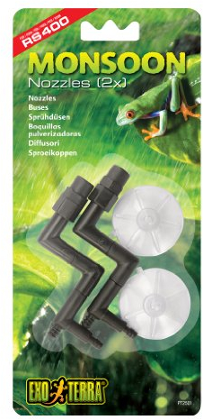Exo Terra Monsoon munstycken, spraymunstycken för Exo Terra Monsoon bevattningssystem, 2-pack