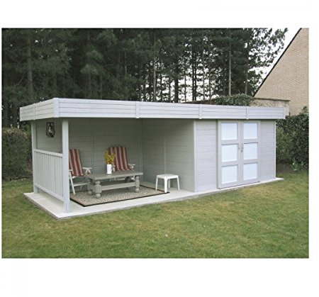 SOLID SUPERIA Abri de Jardin Arhus Bois 241 x 329 x 203 cm S8387
