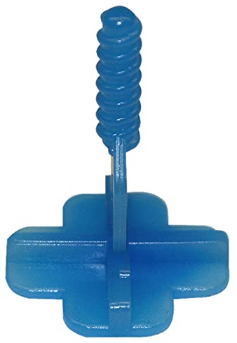 Karl Dahm Croisillons en Croix pour Joints de 3 mm, 250 Pièces, Vert I Languettes Filetées pour Système de Nivellement de Carreaux I Aide Pro pour la Pose facile de Carrelage – 12462