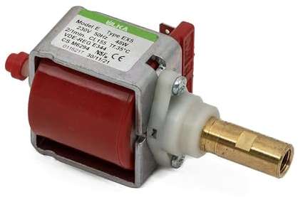 ITALPARTS Ulka EX5 - Pompa dell'acqua originale, 48 W, 230 V, 50 Hz. Ricambi Macchine da Caffè Espresso