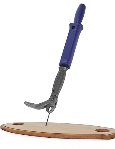 KOSDFOGE Nail Puller Wrecking Pry Bar High Carbon Steel Hand Tool for Woodworking Maintenance End Cutting Pliers, Nail Remover, Nail Pliers Cats Paw Nail Puller